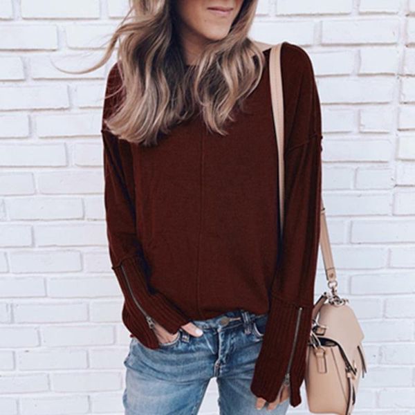 shirts blouse 2020 autumn female solid knitted sweater ladies sweatshirt pullovers blusa women's long sleeve casual full1, White
shirts blouse 2020 autumn female solid knitted sweater ladies sweatshirt pullovers blusa women's long sleeve casual full1, White