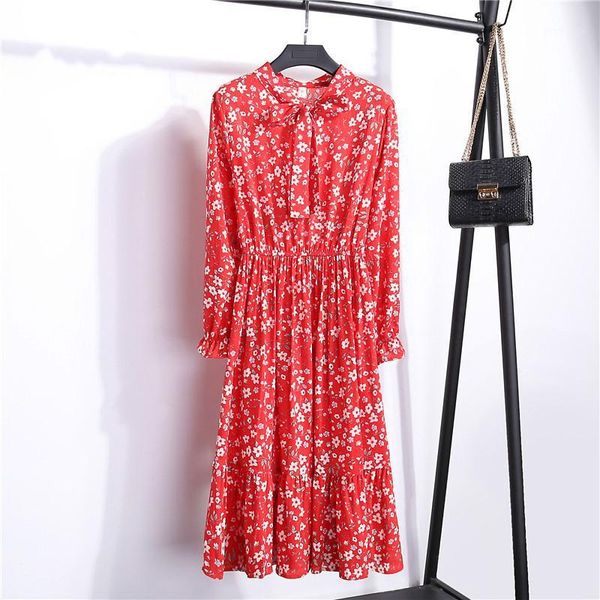 summer autumn women dress vintage floral printed bow tie collar long sleeve slim midi dress korean sweet lady party vestidos1, Black;gray
summer autumn women dress vintage floral printed bow tie collar long sleeve slim midi dress korean sweet lady party vestidos1, Black;gray