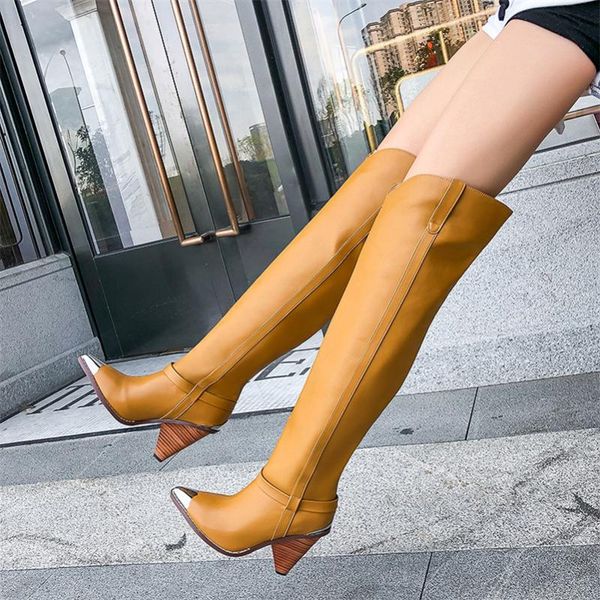 dilalula 2020 metal pointed toe knee high boots women genuine leather autumn winter long knight boots ladies shoes size 34 44, Black
dilalula 2020 metal pointed toe knee high boots women genuine leather autumn winter long knight boots ladies shoes size 34 44, Black