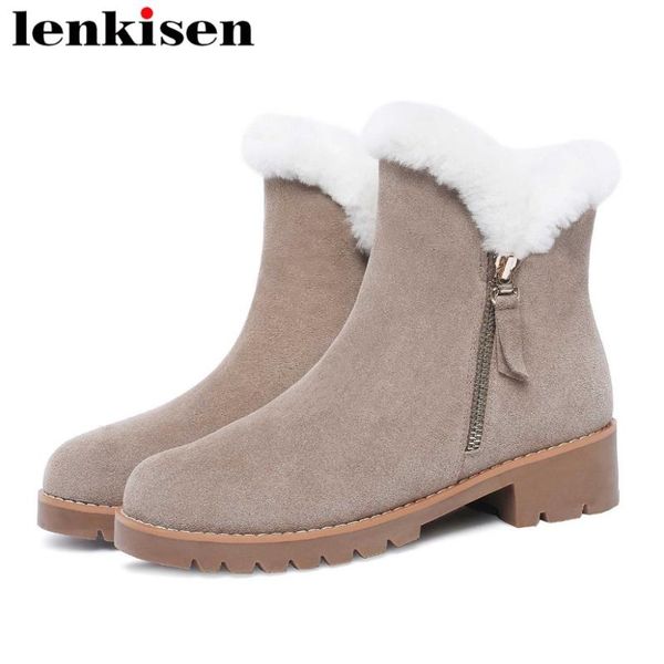 2020 original designer round toe low heels zipper natural leather high fashion luxury wool classic winter warmful snow boots l79, Black
2020 original designer round toe low heels zipper natural leather high fashion luxury wool classic winter warmful snow boots l79, Black