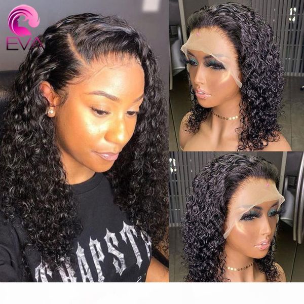 eva 13x6 lace front human hair wigs bleached knots pre plucked with baby hair 150% short bob curly remy wig for women, Black;brown
eva 13x6 lace front human hair wigs bleached knots pre plucked with baby hair 150% short bob curly remy wig for women, Black;brown