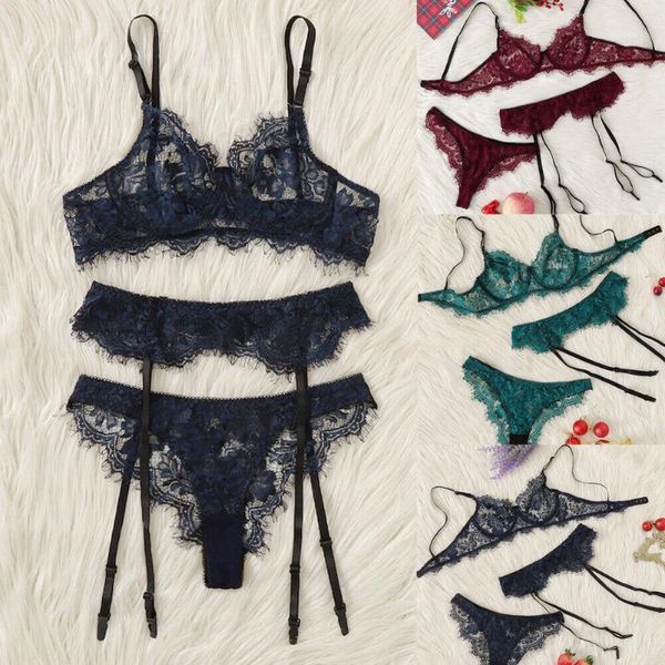 3pcs women lingerie lace bra g-string thong garter belts set underwear babydoll sleepwear sets new1, Red;black
3pcs women lingerie lace bra g-string thong garter belts set underwear babydoll sleepwear sets new1, Red;black