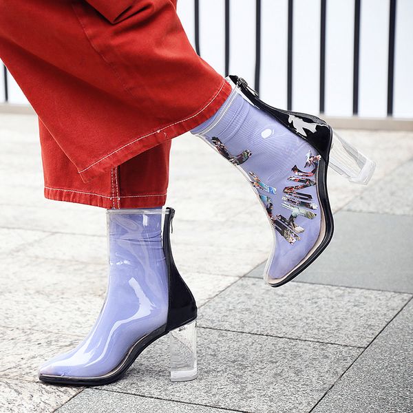 2020 for transparent handcrafted women individuality graffiti woman boots s high-heeled women's pumps d0sn, Black
2020 for transparent handcrafted women individuality graffiti woman boots s high-heeled women's pumps d0sn, Black