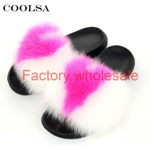 wholesale summer women fur slippers real fox fur slides designer flat fluffy plush shoes female room slipper cute furry pantufa, Black
wholesale summer women fur slippers real fox fur slides designer flat fluffy plush shoes female room slipper cute furry pantufa, Black