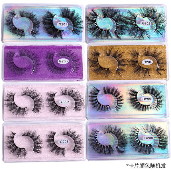 2 pairs long false eyelashes extensions thick crisscorss fake eye lashes mink g201
2 pairs long false eyelashes extensions thick crisscorss fake eye lashes mink g201