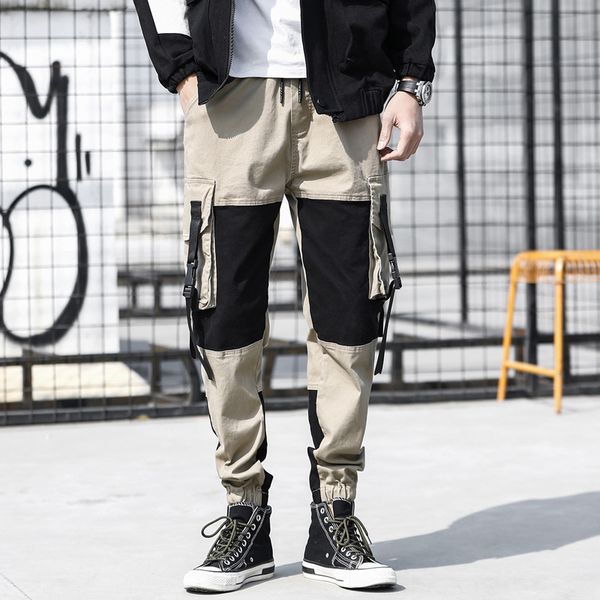 2020 streetwear hip hop casual male cargo splice joggers multi-pocket sweatpants joker pants pantalones hombre, Blue;gray
2020 streetwear hip hop casual male cargo splice joggers multi-pocket sweatpants joker pants pantalones hombre, Blue;gray
