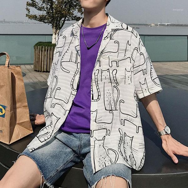 2020 summer japan style men shirt blouse casual turn down collar front pocket loose men shirts streetwear lt0931, White;black
2020 summer japan style men shirt blouse casual turn down collar front pocket loose men shirts streetwear lt0931, White;black