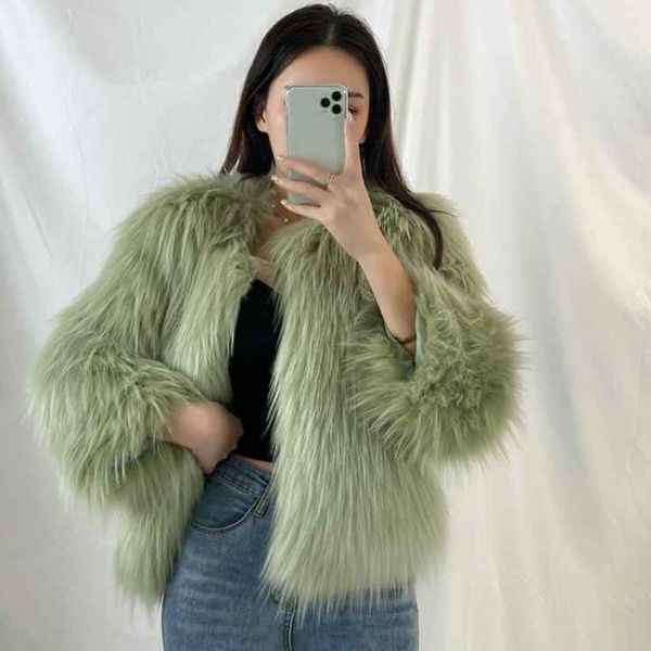 european and american winter new imitation raccoon fur short paragraph slim loose net red fur imitation fur coat female, Black
european and american winter new imitation raccoon fur short paragraph slim loose net red fur imitation fur coat female, Black