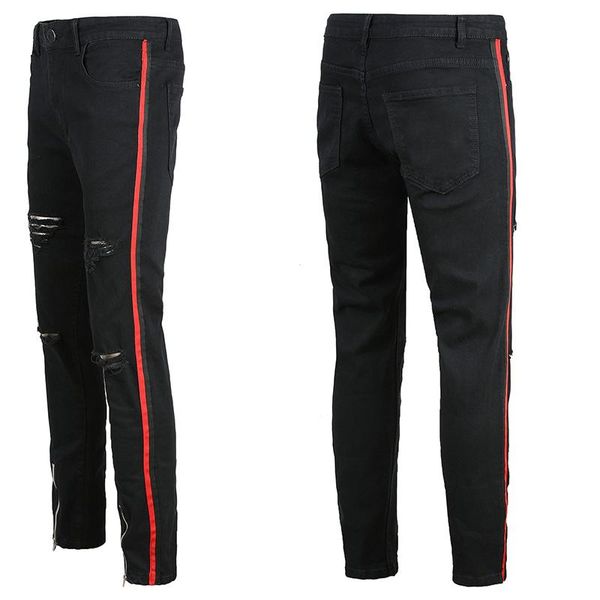 men's jeans lightweight retro fashion pants stretch distressed fall 2021 design men slim fit elastic, Blue
men's jeans lightweight retro fashion pants stretch distressed fall 2021 design men slim fit elastic, Blue