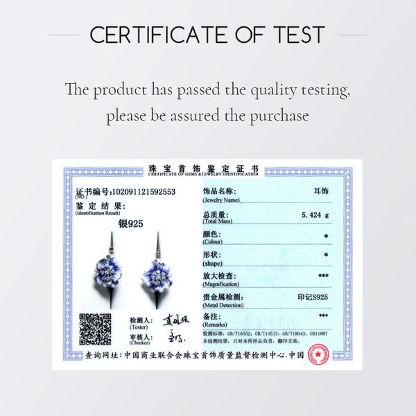 ogulee new 925 sterling silver sparkling cz exquisite flower earrings for women gold blue enamel jewelry valentine's day gift q1218, Golden;silver
ogulee new 925 sterling silver sparkling cz exquisite flower earrings for women gold blue enamel jewelry valentine's day gift q1218, Golden;silver