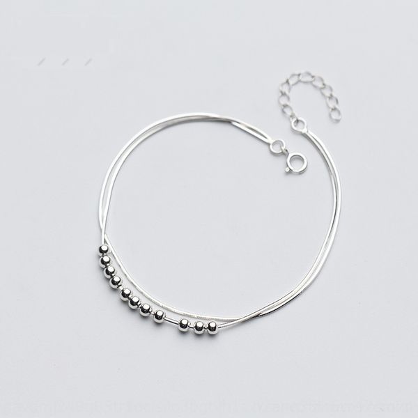 ej4b4 s925 silver chain braceletbracelet braceletkorean version of fashion simple women's ball light bead bracelet double snake bone sw, Golden;silver
ej4b4 s925 silver chain braceletbracelet braceletkorean version of fashion simple women's ball light bead bracelet double snake bone sw, Golden;silver