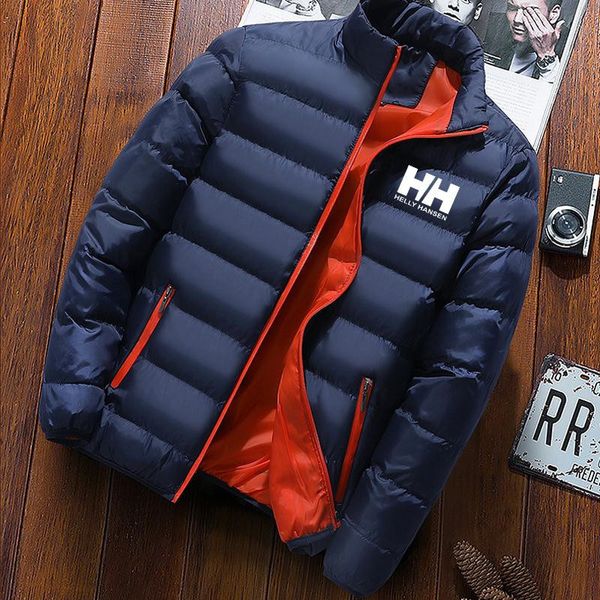 fashion casual brand men's winter thickening warm zipper stand-up collar coat without hood printing down jacket size s-4xl, Black
fashion casual brand men's winter thickening warm zipper stand-up collar coat without hood printing down jacket size s-4xl, Black
