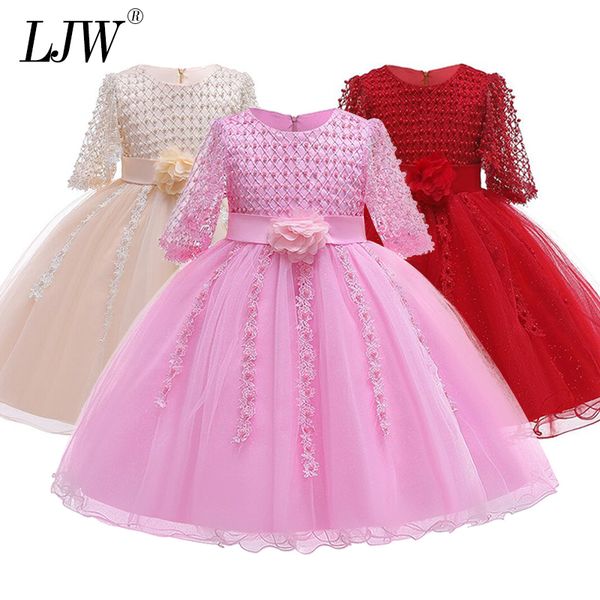 2020 summer dress beading formal elegant wedding gown tutu princess dress flower girls children clothing kids party for girl t200709, Red;yellow
2020 summer dress beading formal elegant wedding gown tutu princess dress flower girls children clothing kids party for girl t200709, Red;yellow