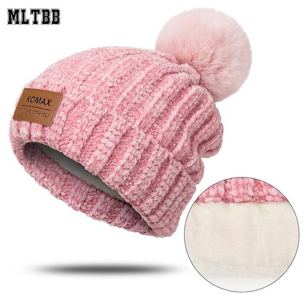beanie/skull caps mltbb casual winter women's hat chenille knit soft thick warm beanie female solid color plush lining pompom ski, Blue;gray
beanie/skull caps mltbb casual winter women's hat chenille knit soft thick warm beanie female solid color plush lining pompom ski, Blue;gray