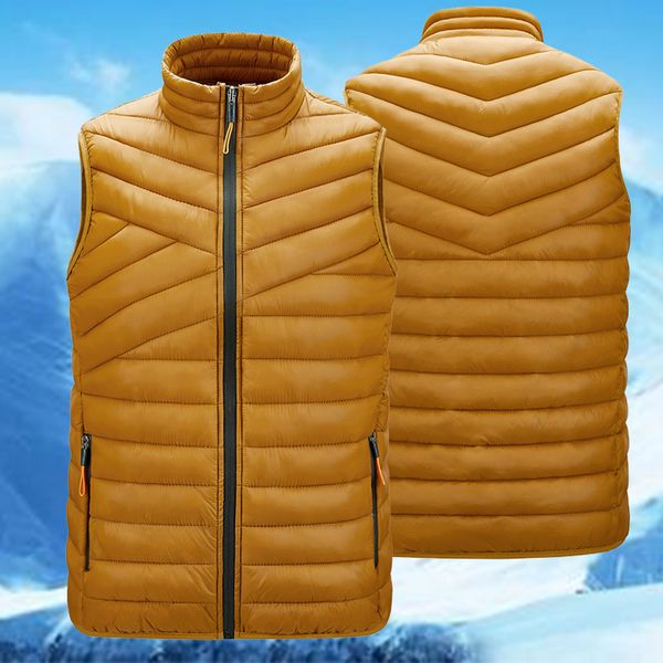2021 new brand winter vest parka men stand colloar sleeveless jacket mens outwear coats casual waistcoat man big size 4xl qpyn, Black;white
2021 new brand winter vest parka men stand colloar sleeveless jacket mens outwear coats casual waistcoat man big size 4xl qpyn, Black;white