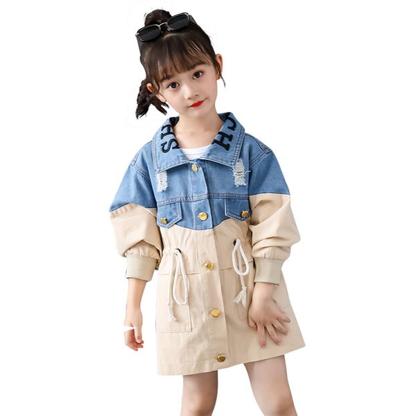2020 kids jacket patchwork denim jacket for girls slim drawstring kids windbreaker spring autumn novelty girls clothes party 0930, Blue;gray
2020 kids jacket patchwork denim jacket for girls slim drawstring kids windbreaker spring autumn novelty girls clothes party 0930, Blue;gray