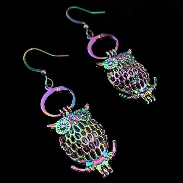 ee-c17 rainbow color owl pearl cage pendant earrings hooks with equal or under 7mm plastic beads sqchvq new_dhbest, Silver
ee-c17 rainbow color owl pearl cage pendant earrings hooks with equal or under 7mm plastic beads sqchvq new_dhbest, Silver