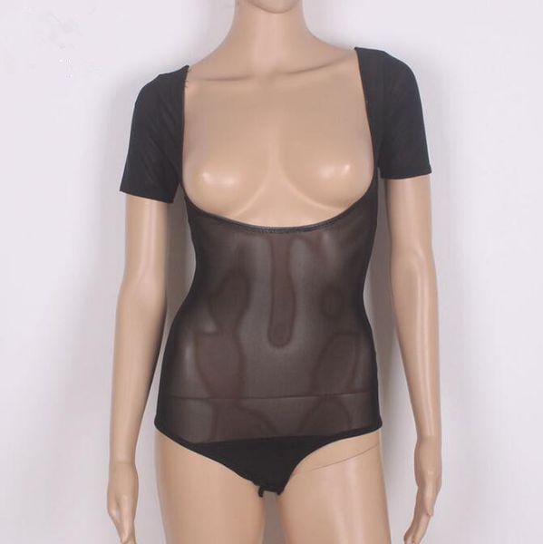 women belly dance costume short sleeve transparent mesh leotard solid color asosrted blouse, Black;red
women belly dance costume short sleeve transparent mesh leotard solid color asosrted blouse, Black;red