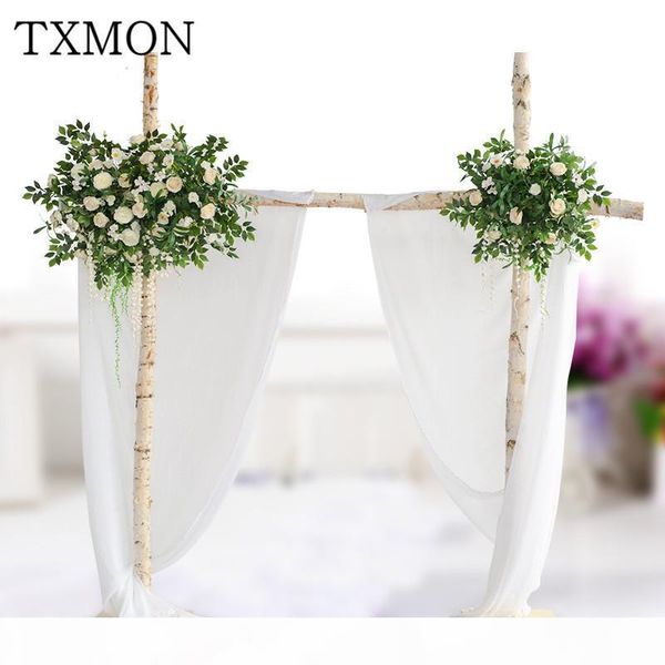 simulation white birch arch artificial flower row luxury wedding home decoration road lead arched diy background flower wall
simulation white birch arch artificial flower row luxury wedding home decoration road lead arched diy background flower wall