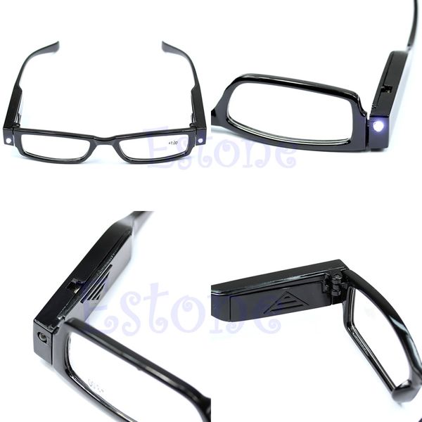 led light reading glasses up multi strength eyeglass spectacle diopter magnifier a27542
led light reading glasses up multi strength eyeglass spectacle diopter magnifier a27542