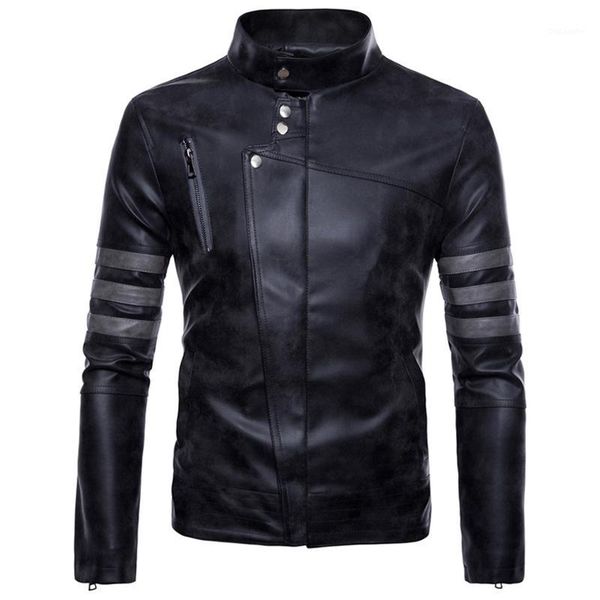 isurvivor2020 spring large size men's retro motorcycle leather jacket men trend casual fashion youth zipper solid color1, Black
isurvivor2020 spring large size men's retro motorcycle leather jacket men trend casual fashion youth zipper solid color1, Black