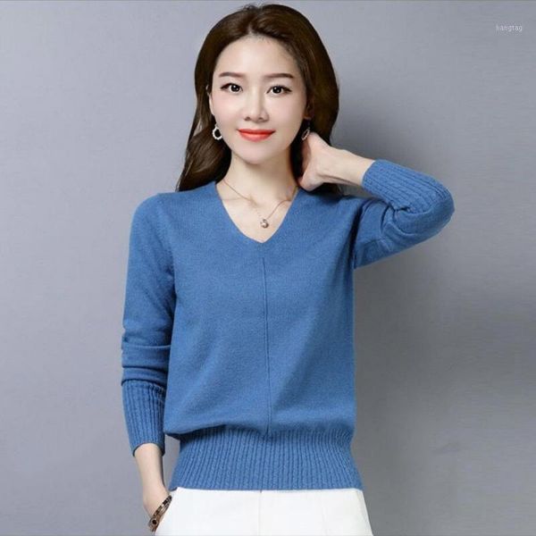 spring 2020 new knitted women fashion slim basic v-neck knitted sweaters female korean casual soft elasticity pullovers b371, White;black
spring 2020 new knitted women fashion slim basic v-neck knitted sweaters female korean casual soft elasticity pullovers b371, White;black