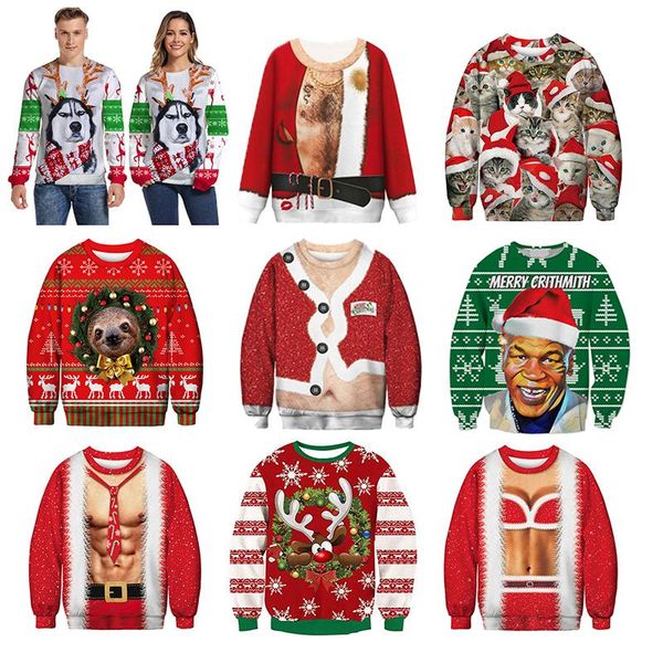 men's sweaters funny ugly christmas sweater men women vacation pullover jersey hombre novelty autumn winter clothing, White;black
men's sweaters funny ugly christmas sweater men women vacation pullover jersey hombre novelty autumn winter clothing, White;black
