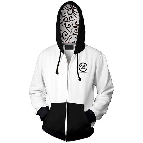 men's hoodies & sweatshirts anime gintama sakata gintoki cosplay zipper men 3d printed jacket sweatshirt 2021 fashion streatwear winter, Black
men's hoodies & sweatshirts anime gintama sakata gintoki cosplay zipper men 3d printed jacket sweatshirt 2021 fashion streatwear winter, Black