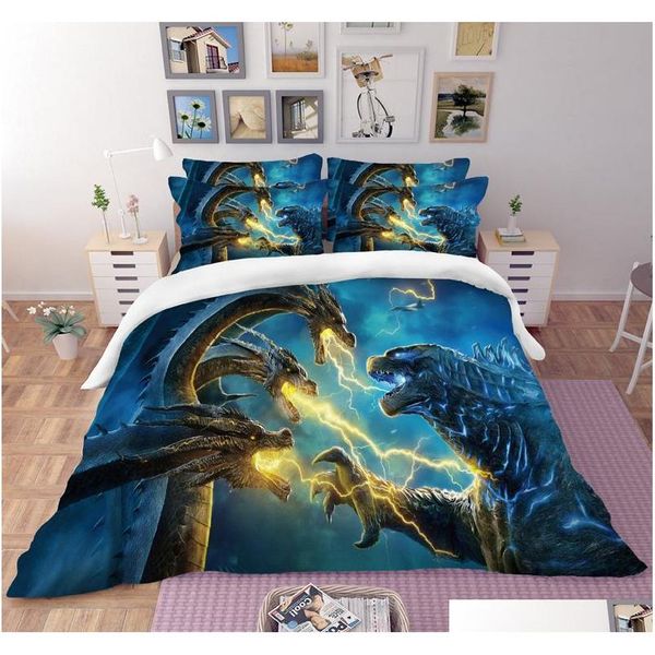 godzilla 3d bedding set duvet covers pillowcases comforter bedding sets gojira king of monsters bedclothes bed linen bed set scivd
godzilla 3d bedding set duvet covers pillowcases comforter bedding sets gojira king of monsters bedclothes bed linen bed set scivd