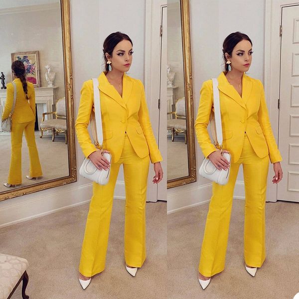 2021 new arrival yellow women pants suits for wedding mother of the bride suit ladies evening party tuxedos formal wear 2 pieces, Black;red
2021 new arrival yellow women pants suits for wedding mother of the bride suit ladies evening party tuxedos formal wear 2 pieces, Black;red