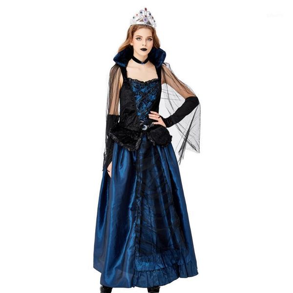 queen costumes vampire costume blue luxury queen fancy party dresses womens halloween witch performance uniform1, Silver
queen costumes vampire costume blue luxury queen fancy party dresses womens halloween witch performance uniform1, Silver