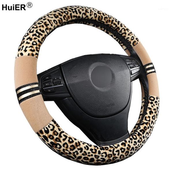 plush leopard car steering wheel cover 6 colors winter soft universal volant braid on the steering-wheel auto car accessories1
plush leopard car steering wheel cover 6 colors winter soft universal volant braid on the steering-wheel auto car accessories1