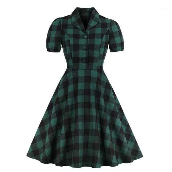 women robe pin up dress retro 2020 vintage 50s 60s rockabilly plaid swing summer female dresses elegant tunic midi vestido1, Black;gray
women robe pin up dress retro 2020 vintage 50s 60s rockabilly plaid swing summer female dresses elegant tunic midi vestido1, Black;gray