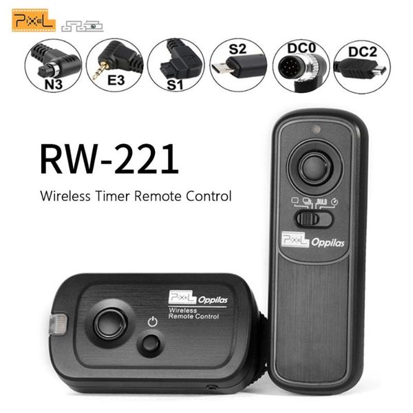 camera remotes & shutter releases pixel rw-221 wireless release timer remote control (dc0 dc2 n3 e3 s1 s2) cable for vs tw283 rc-6
camera remotes & shutter releases pixel rw-221 wireless release timer remote control (dc0 dc2 n3 e3 s1 s2) cable for vs tw283 rc-6