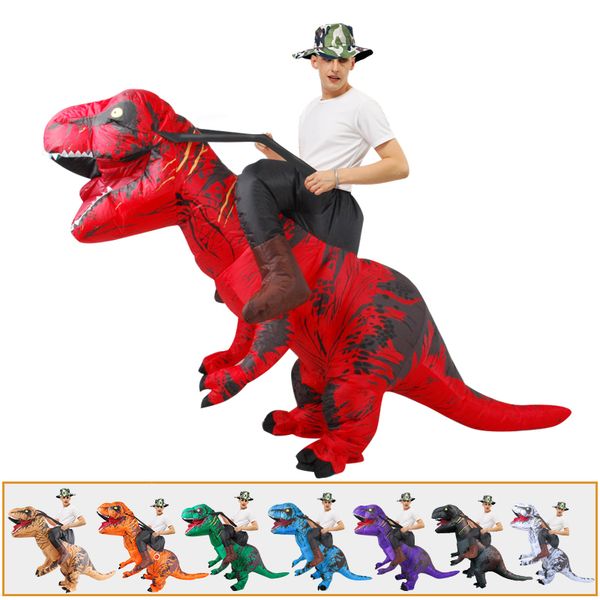 t-rex dinosaur inflatable costume walk mascot inflated garment suit halloween cosplay costume for men women q1106, Blue
t-rex dinosaur inflatable costume walk mascot inflated garment suit halloween cosplay costume for men women q1106, Blue