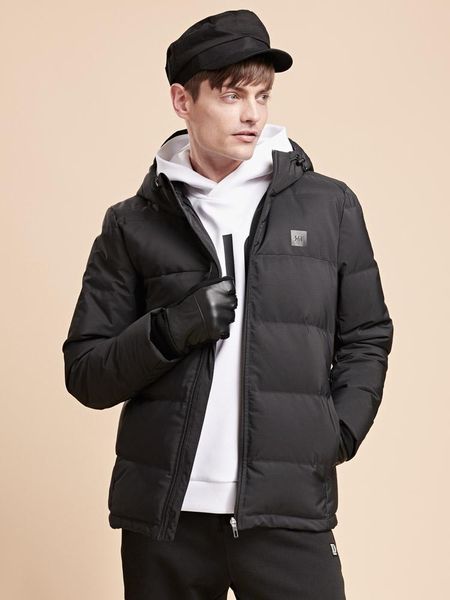 running jackets 361 men's winter short coat hooded cardigan zipper warm sports down jacket, Black;red
running jackets 361 men's winter short coat hooded cardigan zipper warm sports down jacket, Black;red