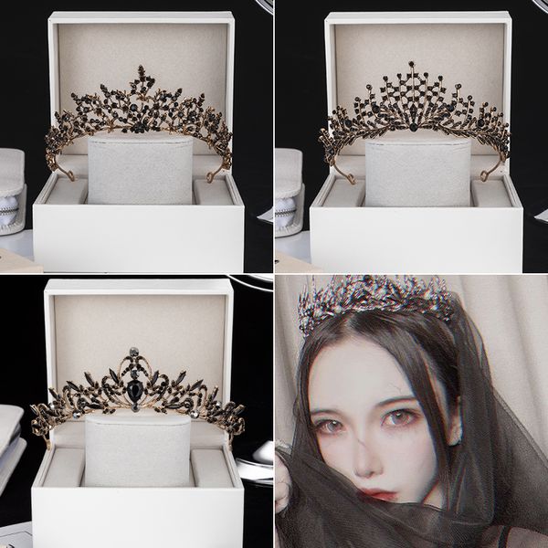 black female ceremony headdress bride net red p gift 18-year-old crown hat, Silver
black female ceremony headdress bride net red p gift 18-year-old crown hat, Silver