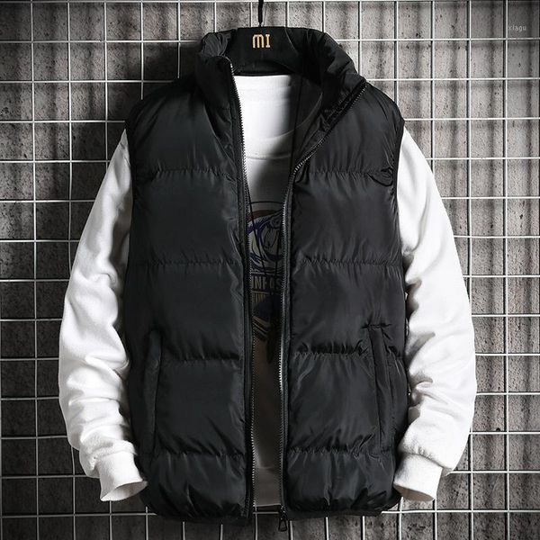 2020 new spring autumn cotton vest men winter jackets vests man thick sleeveless jacket coats male new warm waistcoat men -6xl1, Black;white
2020 new spring autumn cotton vest men winter jackets vests man thick sleeveless jacket coats male new warm waistcoat men -6xl1, Black;white