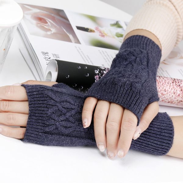 2019 fine soft шерсть толстые mitt exposed finger кабель зима осень вязаная для женщин митенки наручные рукавицы, Blue;gray
2019 fine soft шерсть толстые mitt exposed finger кабель зима осень вязаная для женщин митенки наручные рукавицы, Blue;gray