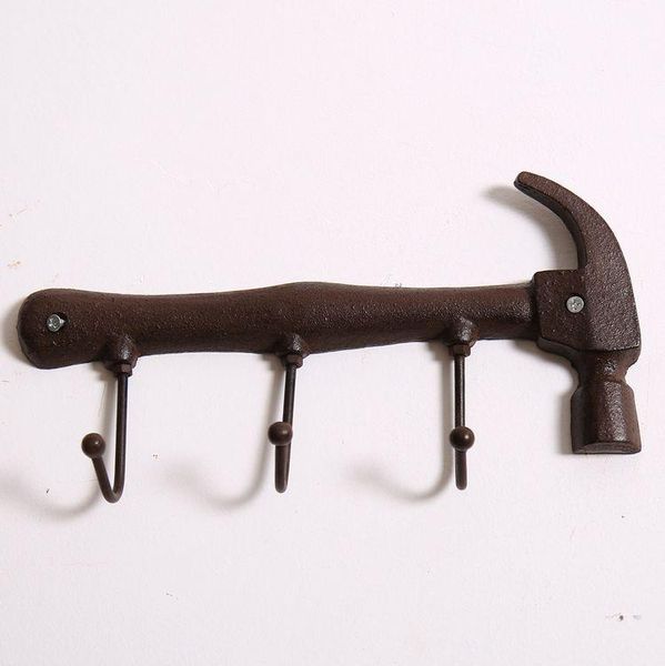 zakka wall hook wrought iron hooks bar ornaments retro home decorative for keys hangers clothes metal coat hooks 26.5*14cm
zakka wall hook wrought iron hooks bar ornaments retro home decorative for keys hangers clothes metal coat hooks 26.5*14cm
