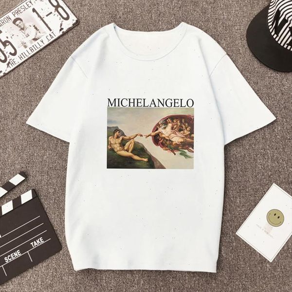 summer new fashion michelangelo angel shirt women harajuku kawaii womens t shirt aesthetic ladies o neck tees shirt femme, White
summer new fashion michelangelo angel shirt women harajuku kawaii womens t shirt aesthetic ladies o neck tees shirt femme, White