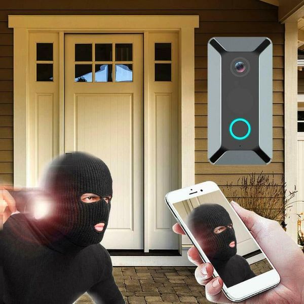 smart wireless doorbell video camera home security doorphone v5 wifi remote video door bell phone intercom bell
smart wireless doorbell video camera home security doorphone v5 wifi remote video door bell phone intercom bell