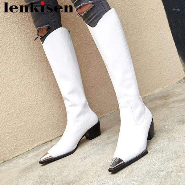 boots lenkisen arrival genuine leather novelty design square toe med thick heels zipper western european knee-high l711, Black
boots lenkisen arrival genuine leather novelty design square toe med thick heels zipper western european knee-high l711, Black
