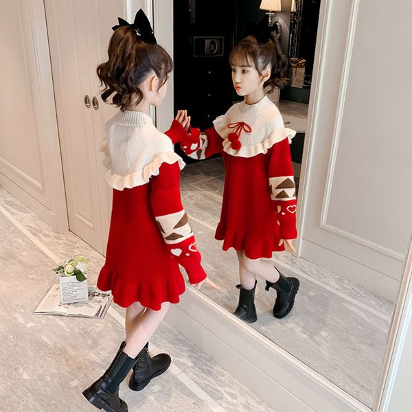 drs autumn girls' winter red year christmas 2020 new cuhk children's long princs sweater skirt thick, Blue
drs autumn girls' winter red year christmas 2020 new cuhk children's long princs sweater skirt thick, Blue