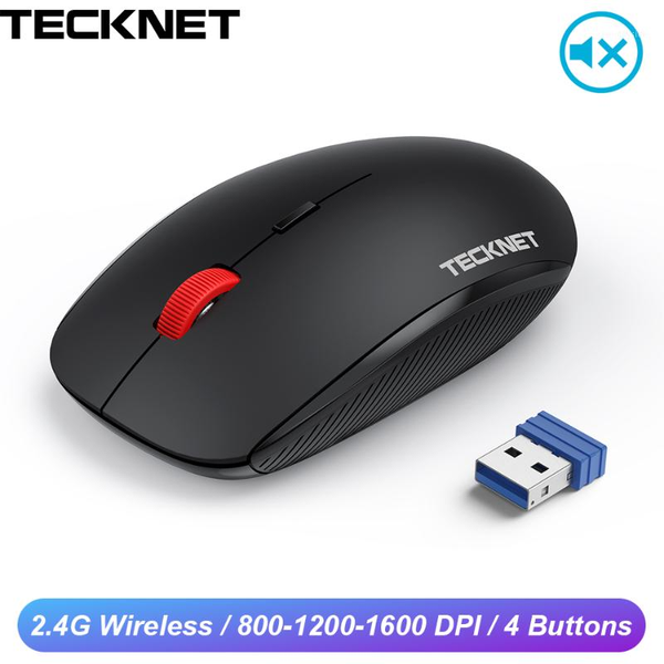 tecknet 2.4g wireless silent mouse 4 buttons 800 1200 1600 dpi ergonomic optical computer office mouse for pc lap
tecknet 2.4g wireless silent mouse 4 buttons 800 1200 1600 dpi ergonomic optical computer office mouse for pc lap