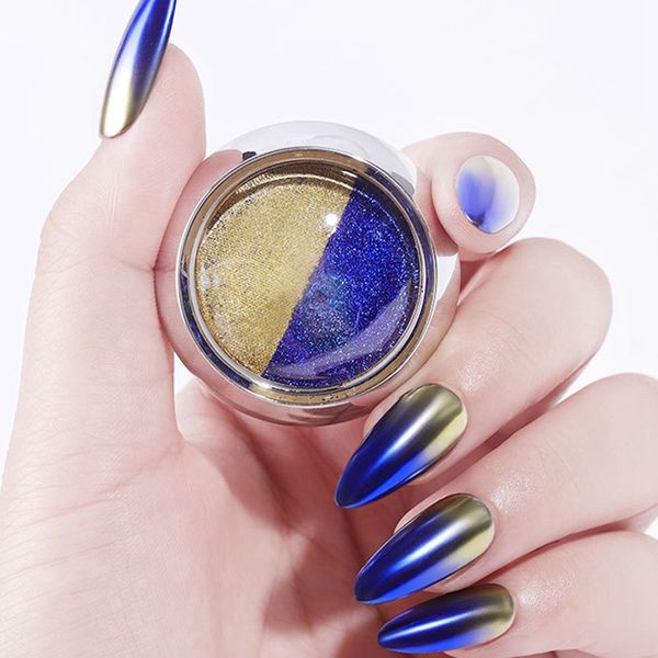 nail glitter laser powder two-color gradient mirror effect nail art sequin powder hologram diy nails decoration titanium powder 0700, Silver;gold
nail glitter laser powder two-color gradient mirror effect nail art sequin powder hologram diy nails decoration titanium powder 0700, Silver;gold