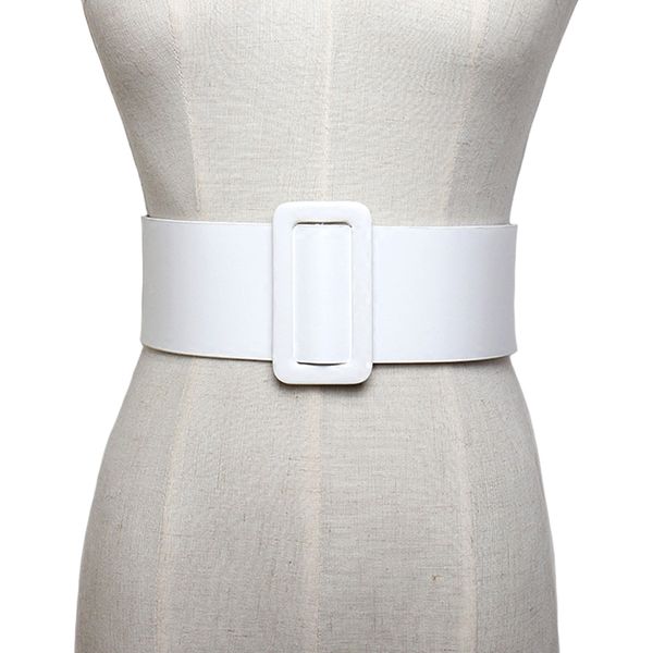 new women's wide white leather belt woman round buckle cool belts for women strap for woman jeans belt feminine q1112, Black;brown
new women's wide white leather belt woman round buckle cool belts for women strap for woman jeans belt feminine q1112, Black;brown