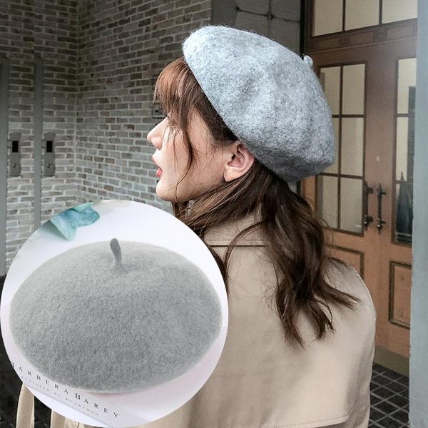 girls beret warm wool winter beanie hat cap vintage beret hats solid color elegant lady winter warm caps baseball cap hat women, Blue;gray
girls beret warm wool winter beanie hat cap vintage beret hats solid color elegant lady winter warm caps baseball cap hat women, Blue;gray