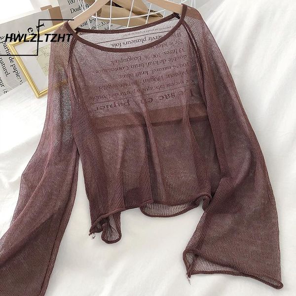 women's blouses & shirts hwlzltzht hollow beach summer women blouse oversized comfortable knitting perspective pullover sun protec, White
women's blouses & shirts hwlzltzht hollow beach summer women blouse oversized comfortable knitting perspective pullover sun protec, White