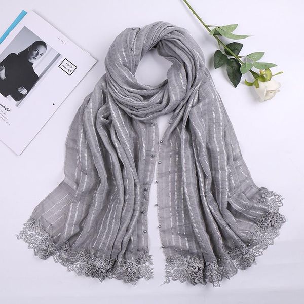 scarves lace cotton scarf hijab embroidered bead long shawl printed stripe muslim islamic headscarf wraps 200*75cm 20pcs/lot, Blue;gray
scarves lace cotton scarf hijab embroidered bead long shawl printed stripe muslim islamic headscarf wraps 200*75cm 20pcs/lot, Blue;gray